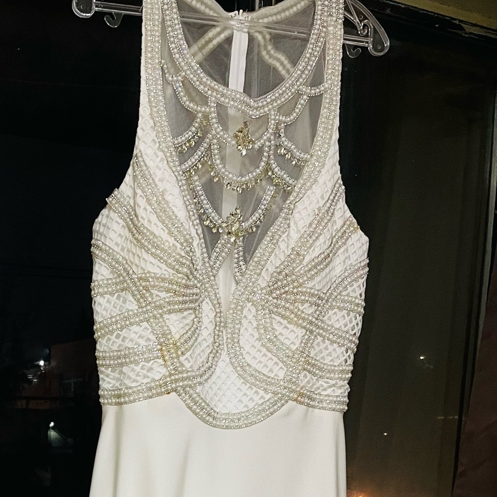 White dress
